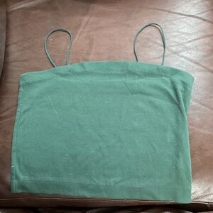 American Eagle Outfitters Green Camisole